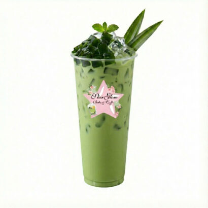 D9 - PANDAN MILK TEA WITH PANDAN JELLY