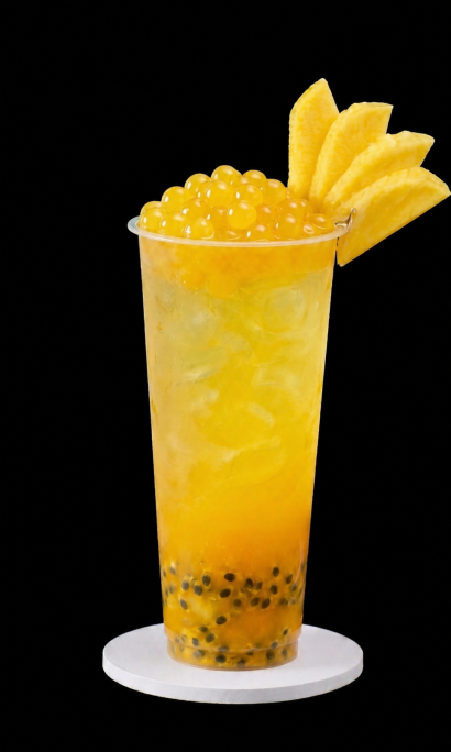 Mango Pineapple Mango Popping