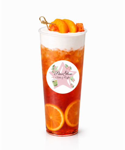 Strawberry Passion Fruit w/ Straw Ball