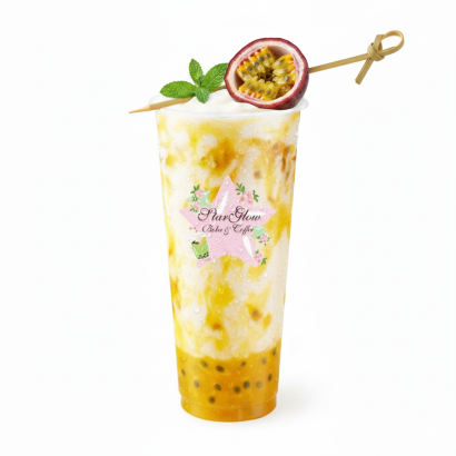 Passion Fruit w/ Passion Boba