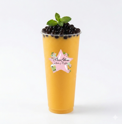Mango w/ Boba